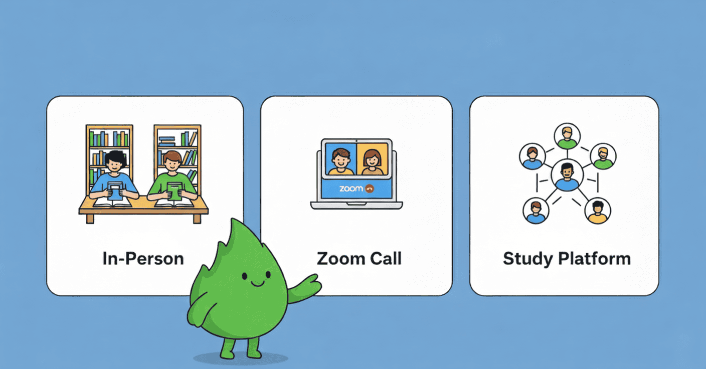 choose your format for body doubling: in-person, Zoom, or study platforms — student focus tips US & UK
